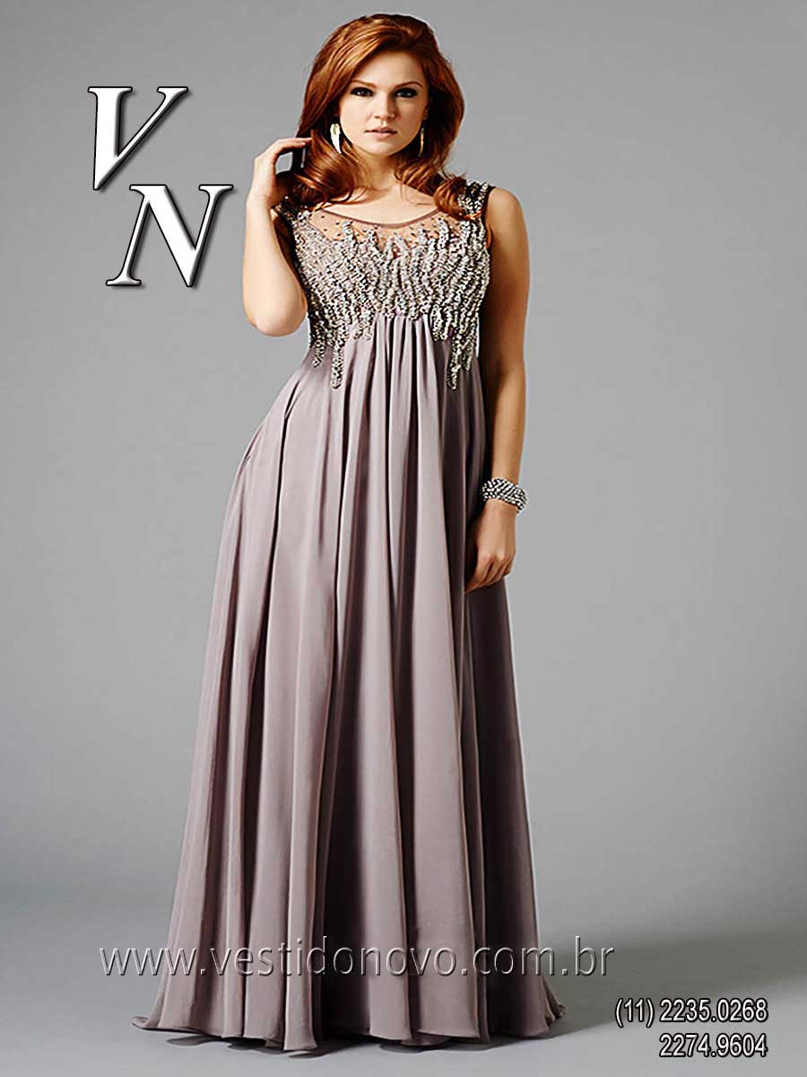 vestido de festa longo para mãe do noivo