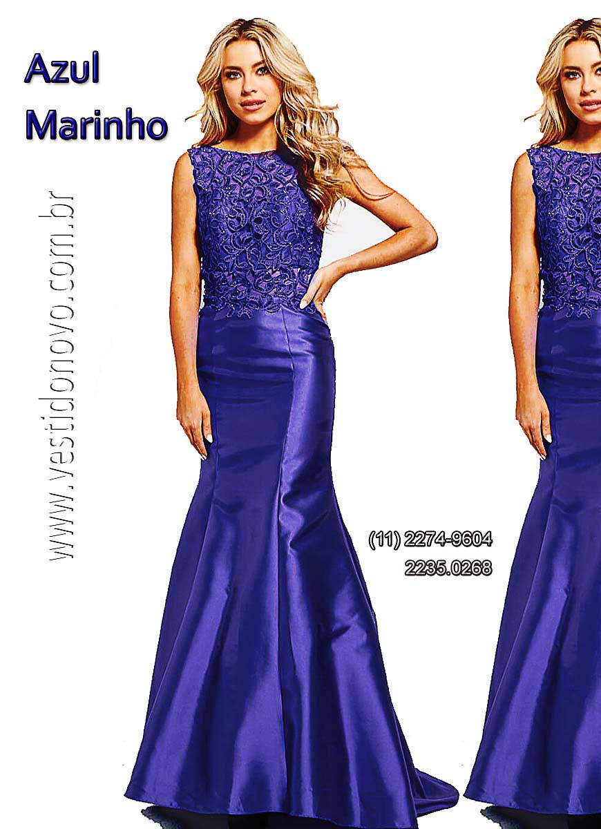 Vestido de festa, azul marinho, me da noiva, me do noivo, zona sul de So Paulo