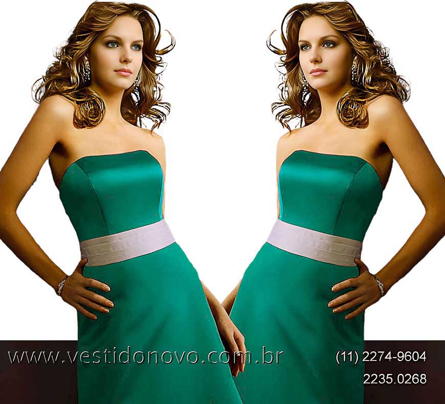Vestido de festa verde pastel, me da noiva, So Paulo, zona sul